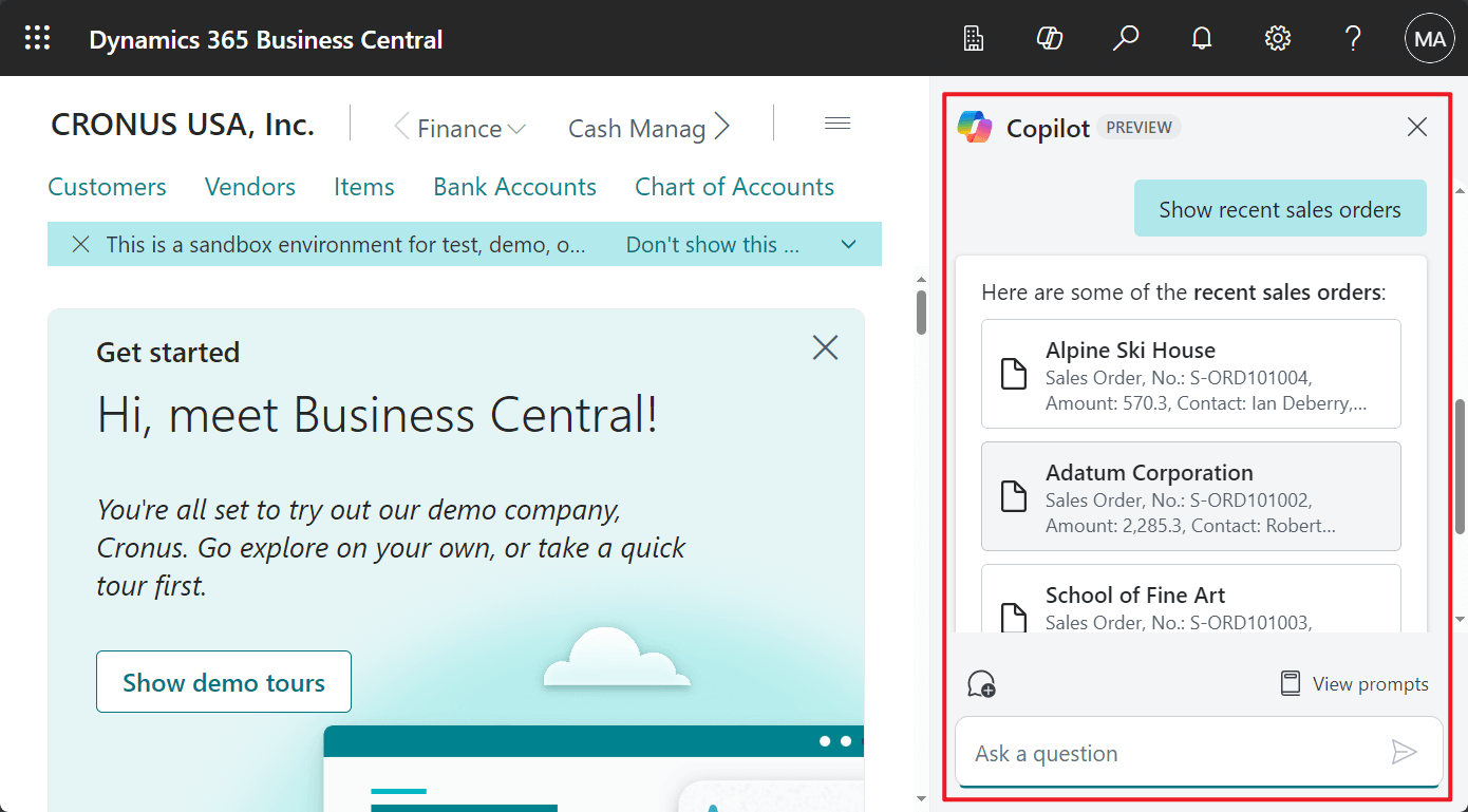 copilot-business-central-demo